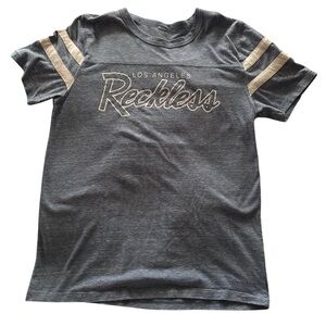 Young & Reckless Blue Short Sleeve Tee